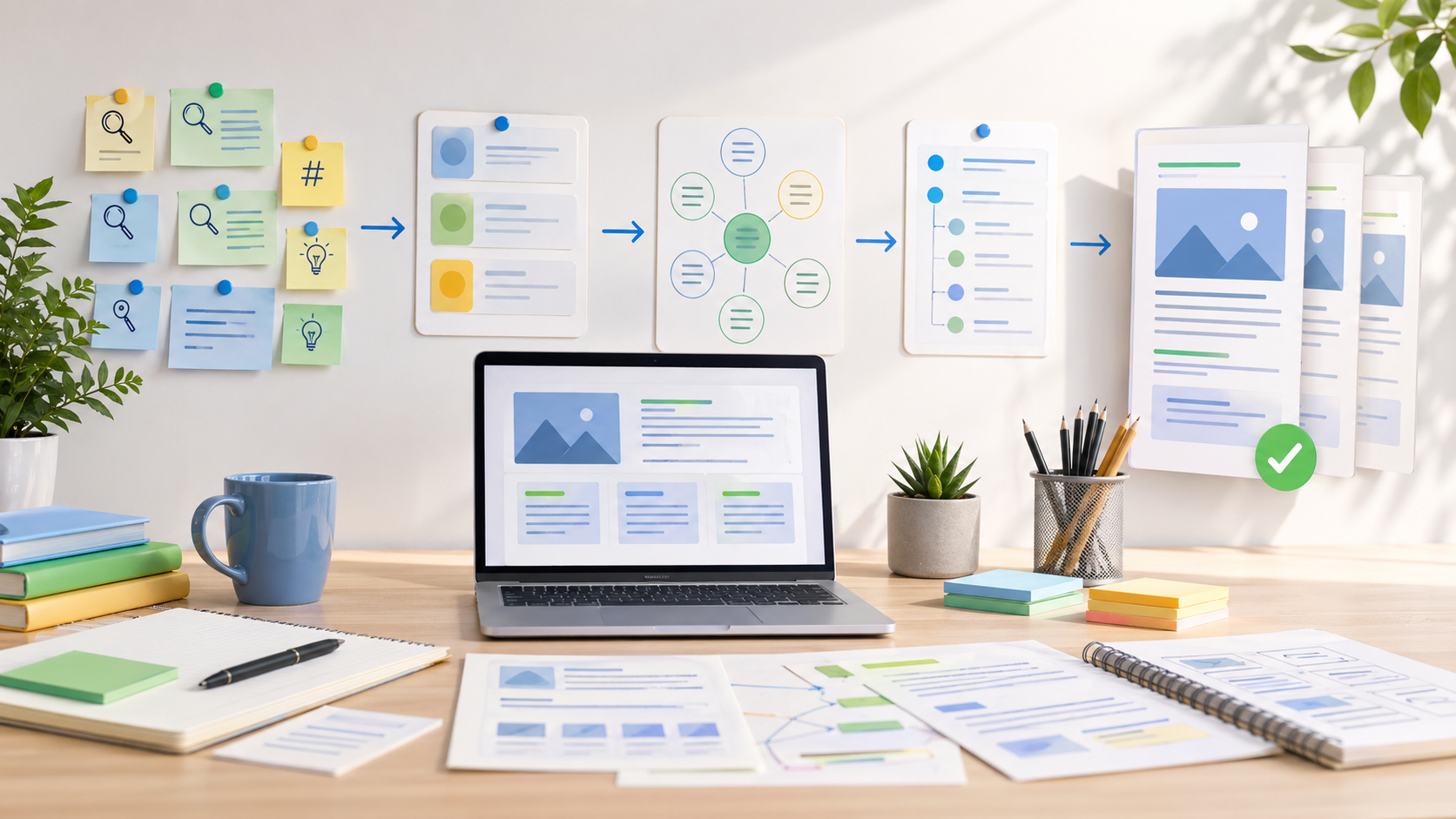 Cover image for guide about generating articles from keywords