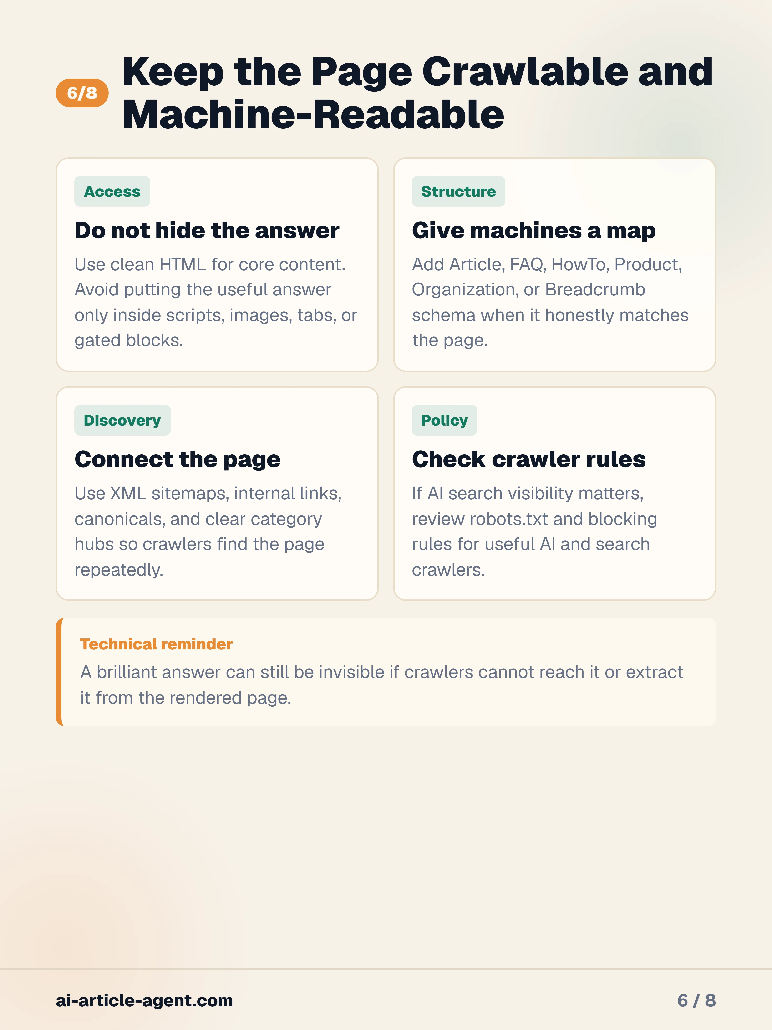 GEO Optimization Playbook for AI Search card 6