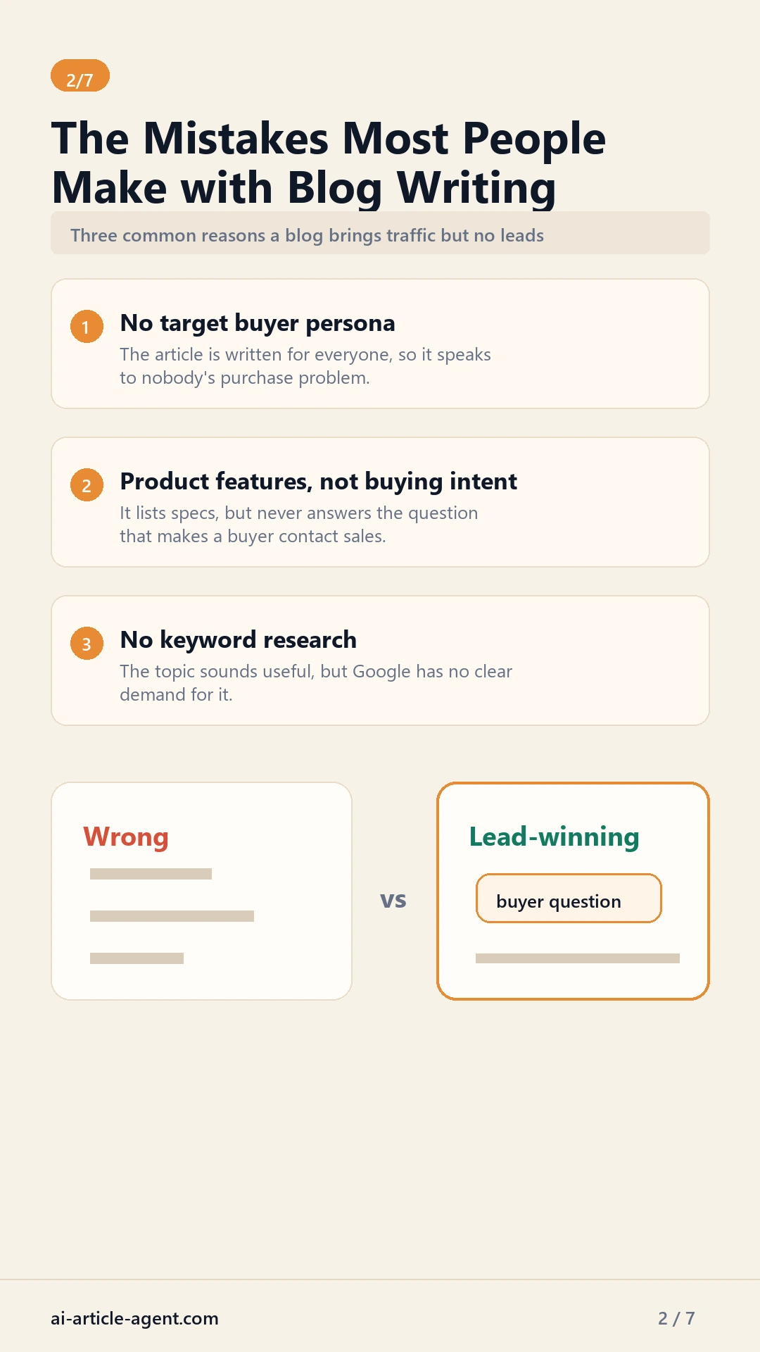 Common mistakes people make with blog writing